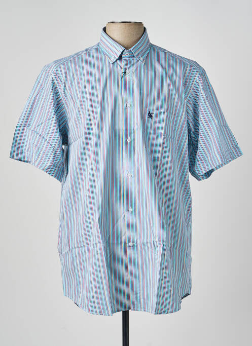 Chemise manches courtes poches bleu BANDE ORIGINALE homme
