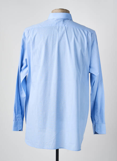 Chemise manches longues coupe cintrée bleu clair LUI homme