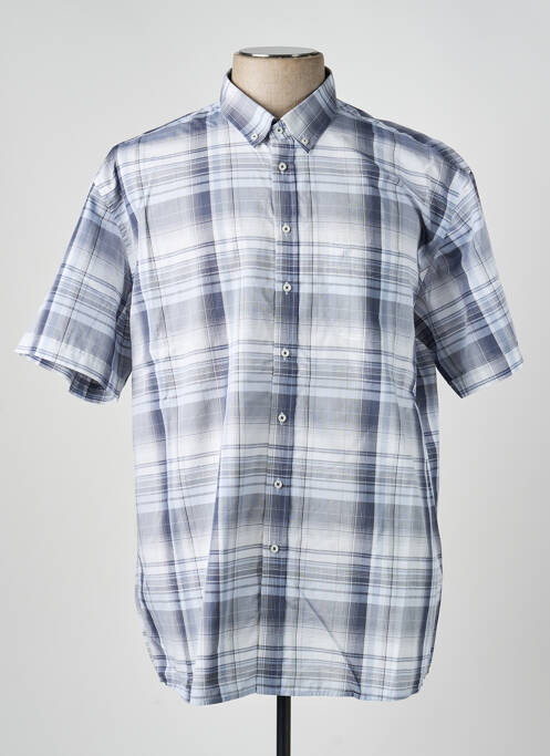 Chemise manches courtes poches gris CHATEL homme