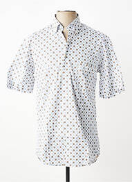 Chemise manches courtes imprimé fantaisie blanc BANDE ORIGINALE homme
