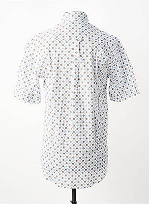 Chemise manches courtes imprimé fantaisie blanc BANDE ORIGINALE homme