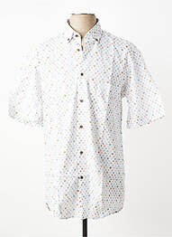 Chemise manches courtes imprimé fantaisie blanc BANDE ORIGINALE homme