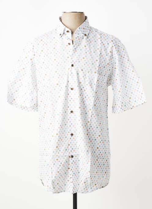 Chemise manches courtes imprimé fantaisie blanc BANDE ORIGINALE homme