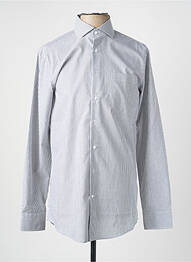 Chemise manches longues poches gris SEIDENSTICKER homme