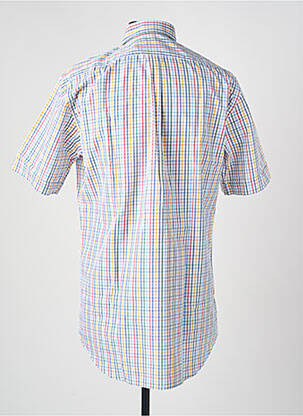 Chemise manches courtes poches bleu LUI homme