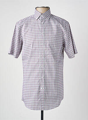 Chemise manches courtes poches rouge SEIDENSTICKER homme