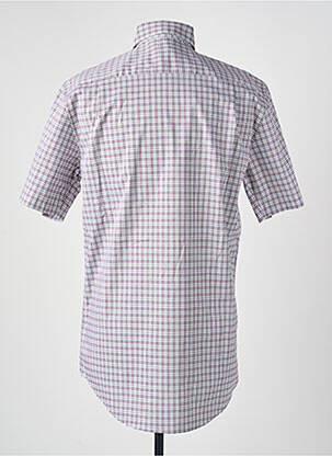 Chemise manches courtes poches rouge SEIDENSTICKER homme