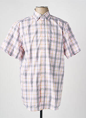 Chemise manches courtes poches rose ARMORIAL homme