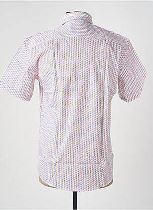 Chemise manches courtes coupe cintrée orange CAP 10 TEN homme