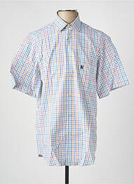 Chemise manches courtes poches bleu BANDE ORIGINALE homme