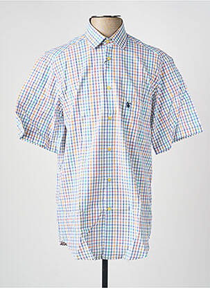 Chemise manches courtes poches bleu BANDE ORIGINALE homme