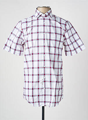 Chemise manches courtes poches rouge SEIDENSTICKER homme