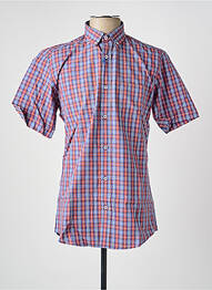 Chemise manches courtes poches orange LUI homme