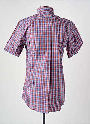 Chemise manches courtes poches orange LUI homme