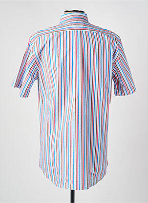 Chemise manches courtes poches bleu LUI homme