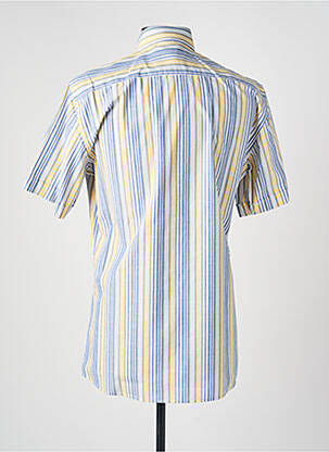 Chemise manches courtes poches jaune CHATEL homme