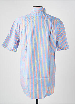 Chemise manches courtes poches bleu LUI homme