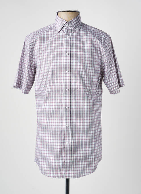 Chemise manches courtes poches rouge SEIDENSTICKER homme