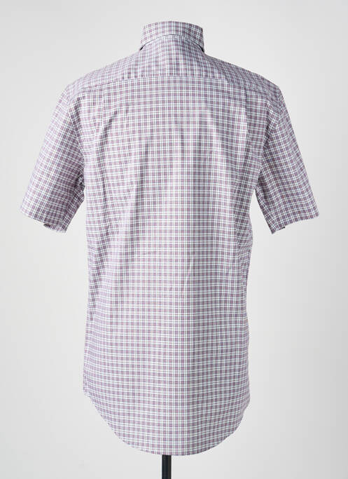 Chemise manches courtes poches rouge SEIDENSTICKER homme