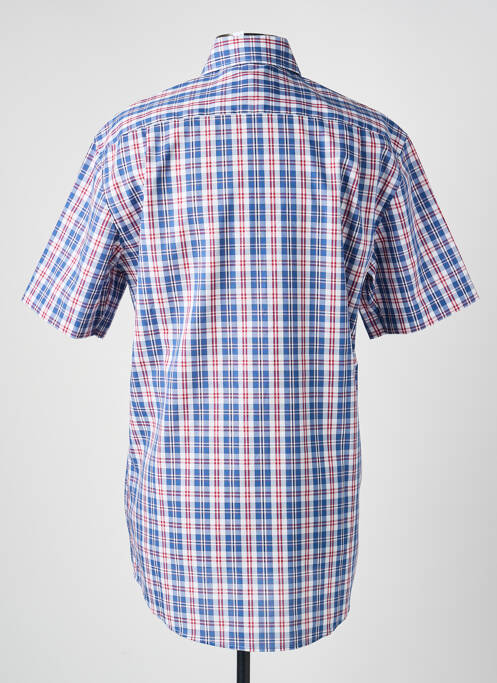 Chemise manches courtes poches bleu SEIDENSTICKER homme