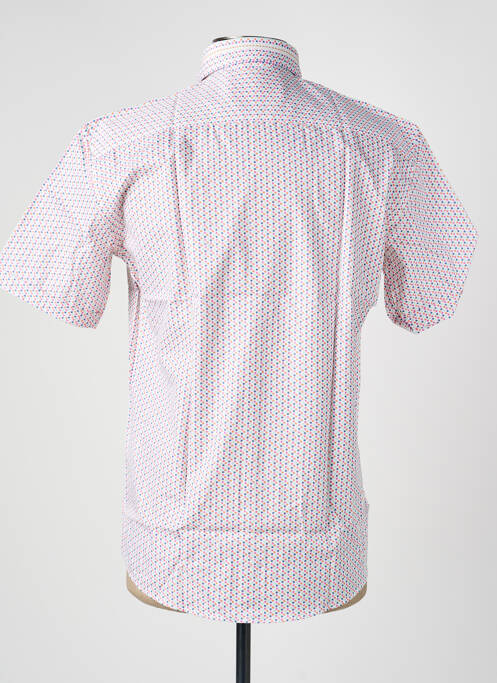 Chemise manches courtes coupe cintrée orange CAP 10 TEN homme