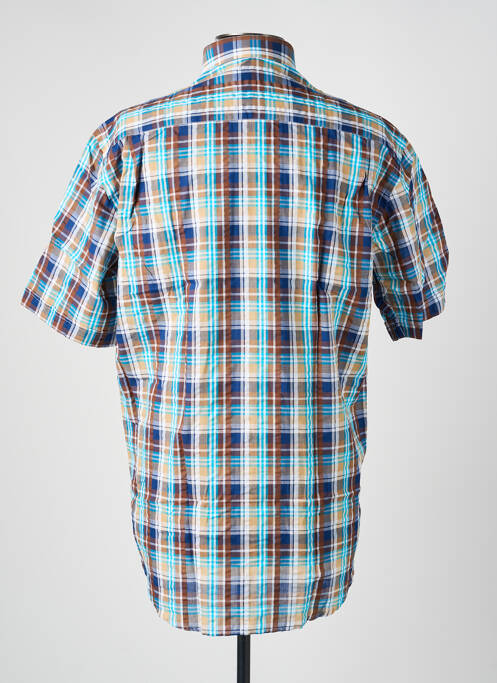 Chemise manches courtes poches bleu BANDE ORIGINALE homme