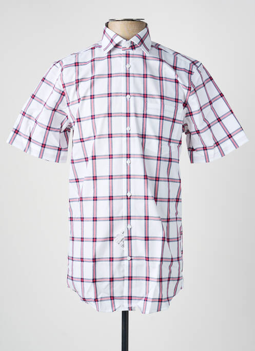 Chemise manches courtes poches rouge SEIDENSTICKER homme