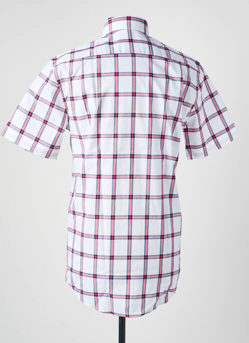 Chemise manches courtes poches rouge SEIDENSTICKER homme