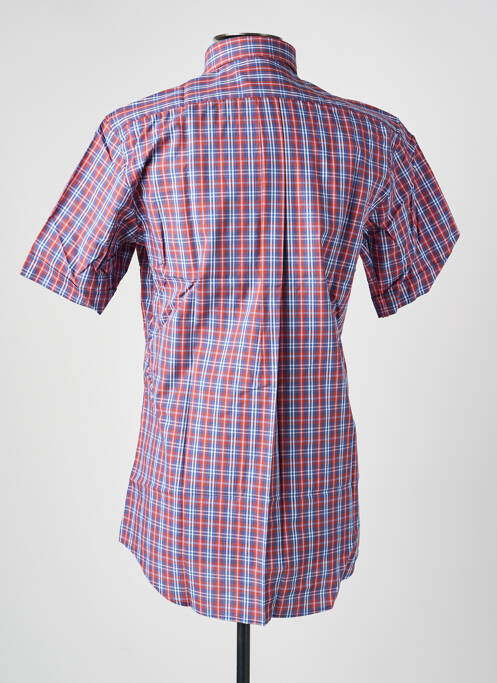Chemise manches courtes poches orange LUI homme