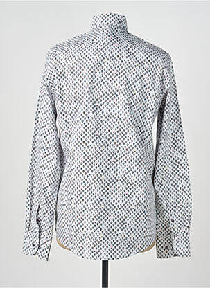Chemise manches longues imprimé fantaisie gris CARLOS CORDOBA homme
