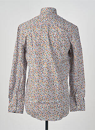 Chemise manches longues imprimé fantaisie blanc BANDE ORIGINALE homme
