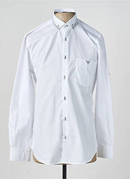 Chemise manches longues coupe cintrée blanc CAP 10 TEN homme