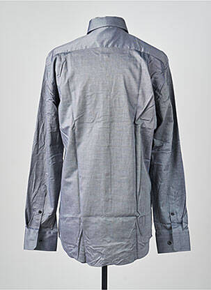 Chemise manches longues coupe cintrée gris SEIDENSTICKER homme