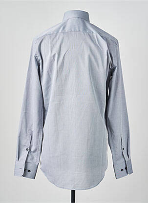 Chemise manches longues coupe cintrée gris SEIDENSTICKER homme