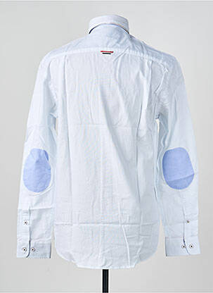 Chemise manches longues coupe cintrée blanc DELAHAYE homme
