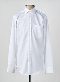 Chemise manches longues coupe droite blanc SEIDENSTICKER homme