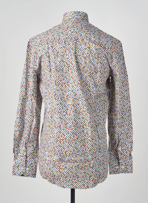 Chemise manches longues imprimé fantaisie blanc BANDE ORIGINALE homme