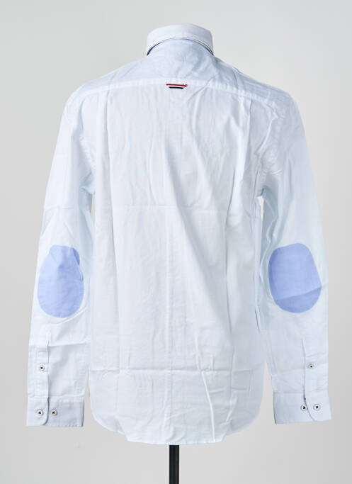 Chemise manches longues coupe cintrée blanc DELAHAYE homme