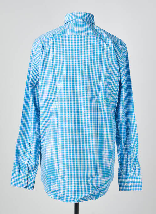 Chemise manches longues coupe droite bleu SEIDENSTICKER homme