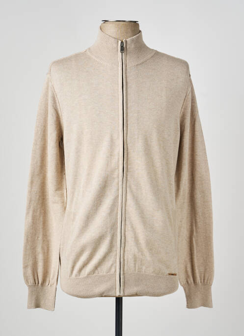 Veste casual manches longues beige TIBET homme