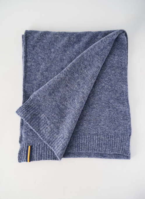 Echarpe tissage chiné bleu K. WAY homme