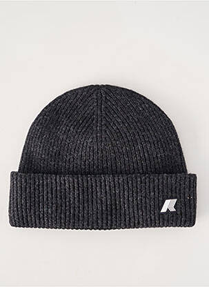 Bonnet maille fine gris K. WAY homme