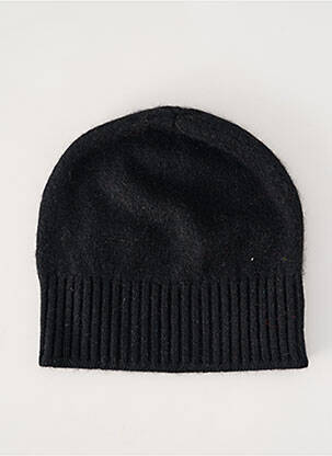 Bonnet stretch noir ABSOLUT CASHMERE femme