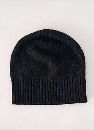 Bonnet stretch noir ABSOLUT CASHMERE femme