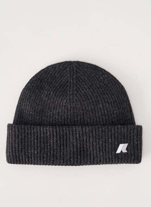 Bonnet maille fine gris K. WAY homme