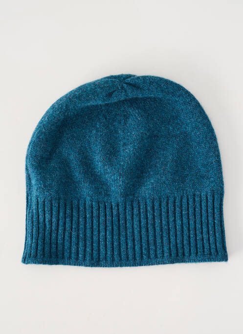 Bonnet maille fine bleu ABSOLUT CASHMERE homme