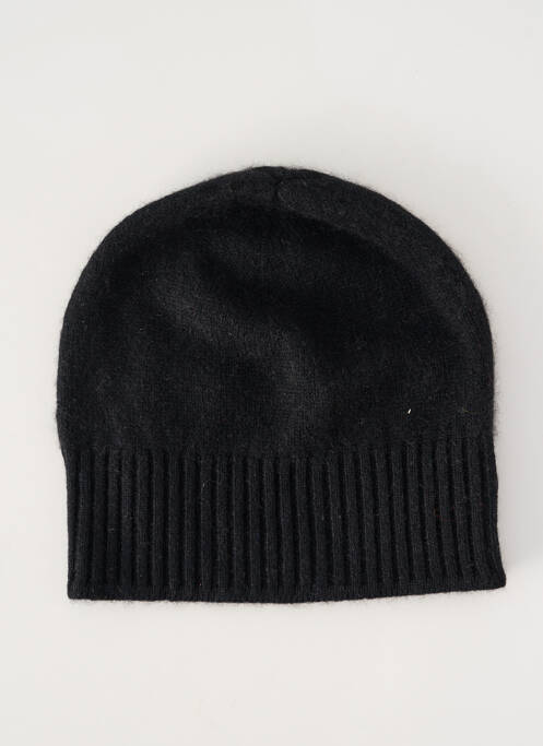 Bonnet stretch noir ABSOLUT CASHMERE femme