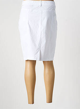 Jupe mi-longue coupe droite beige TELMAIL femme