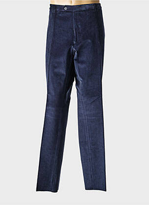 Pantalon droit coupe droite bleu NINO LORETTI homme