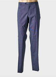 Pantalon droit coupe droite bleu NINO LORETTI homme